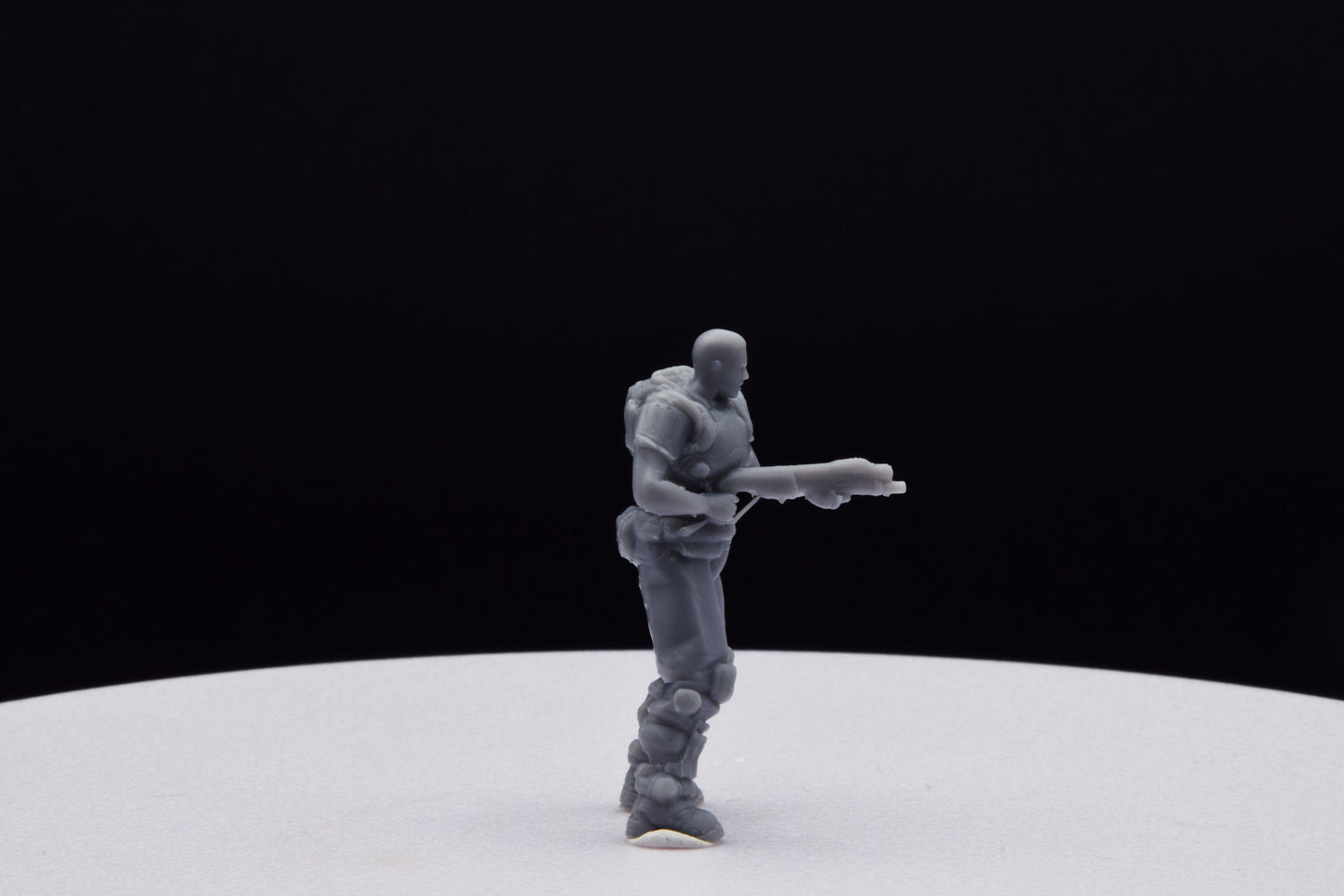 Doom Guy [3] Miniature - Fanmade - TheSTLSmith - 3D Printed with high quality resin for Skirmish/D&D games