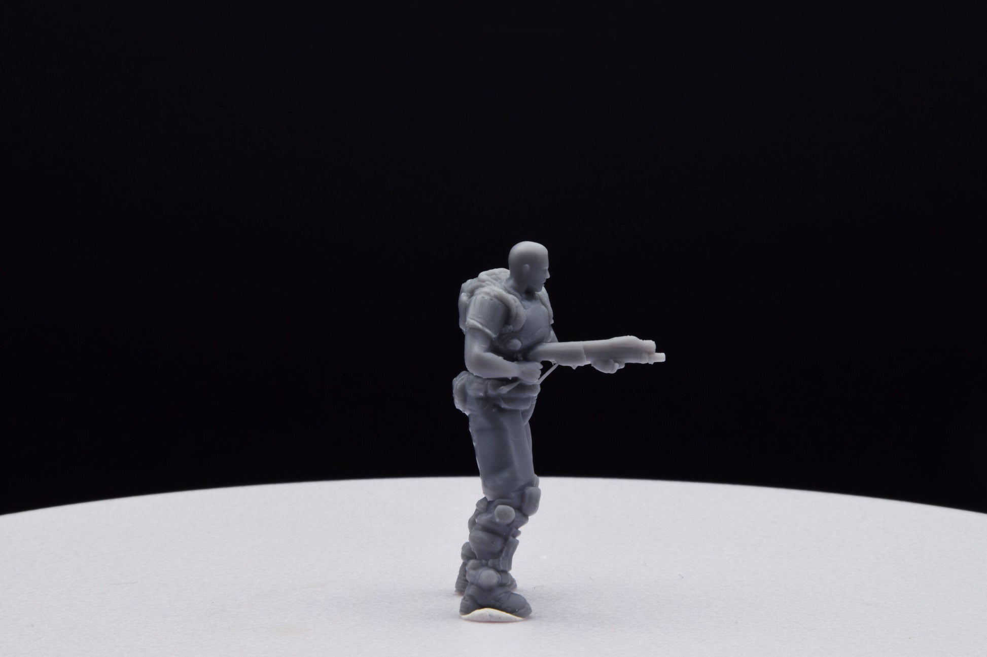 Doom Guy [3] Miniature - Fanmade - TheSTLSmith - 3D Printed with high quality resin for Skirmish/D&D games