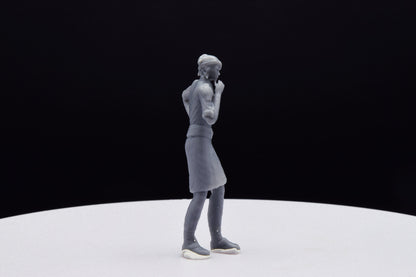 Gears Of War Anya Stroud Operator Ot Miniature - TheSTLSmith - 3D Printed with high quality resin for Skirmish/D&D games