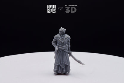 King of Snakes - Davale Games - 3D Printed with high quality resin for LOTR/D&D games