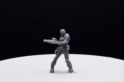Gears Of War Anya Stroud Summer Ot Miniature - TheSTLSmith - 3D Printed with high quality resin for Skirmish/D&D games