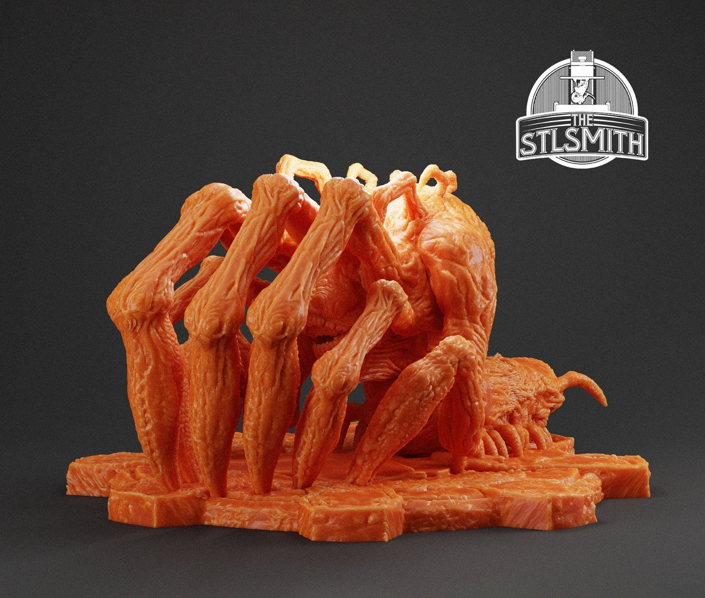 Gears Of War Corpser Unarmoured Ot Miniature - TheSTLSmith - 3D Printed with high quality resin for Skirmish/D&D games
