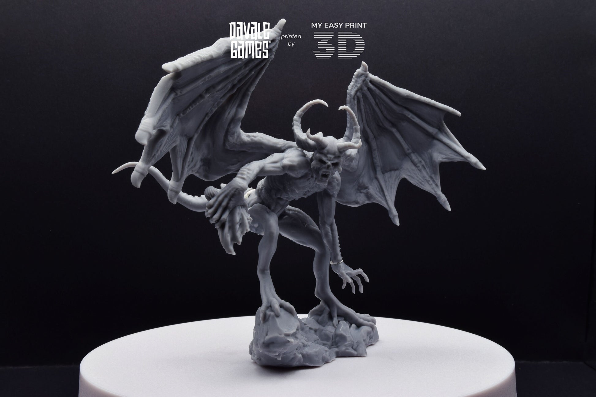 Golab The Nightmare - Davale Games - 3D Printed with high quality resin for LOTR/D&D games
