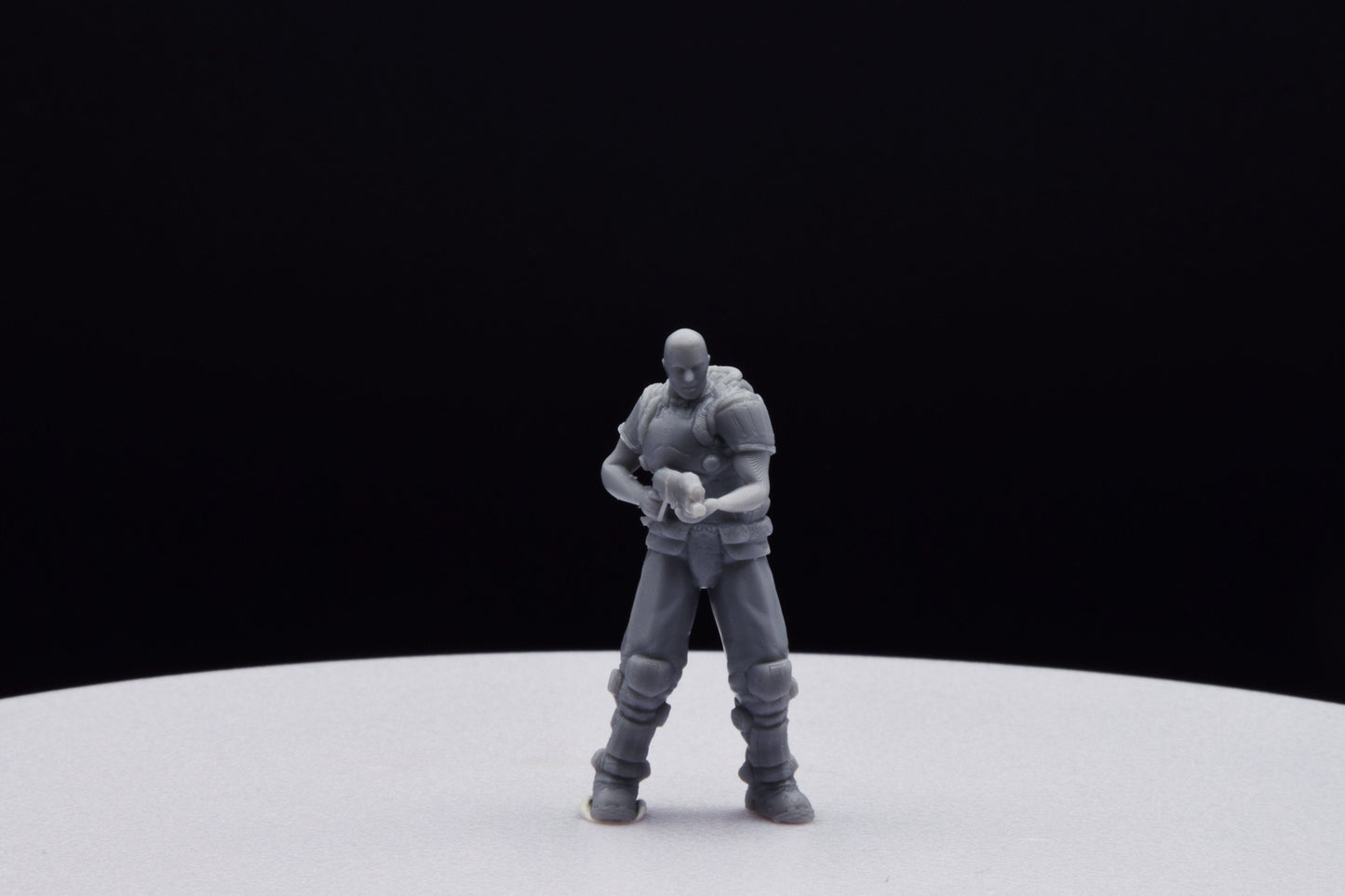 Doom Guy [3] Miniature - Fanmade - TheSTLSmith - 3D Printed with high quality resin for Skirmish/D&D games