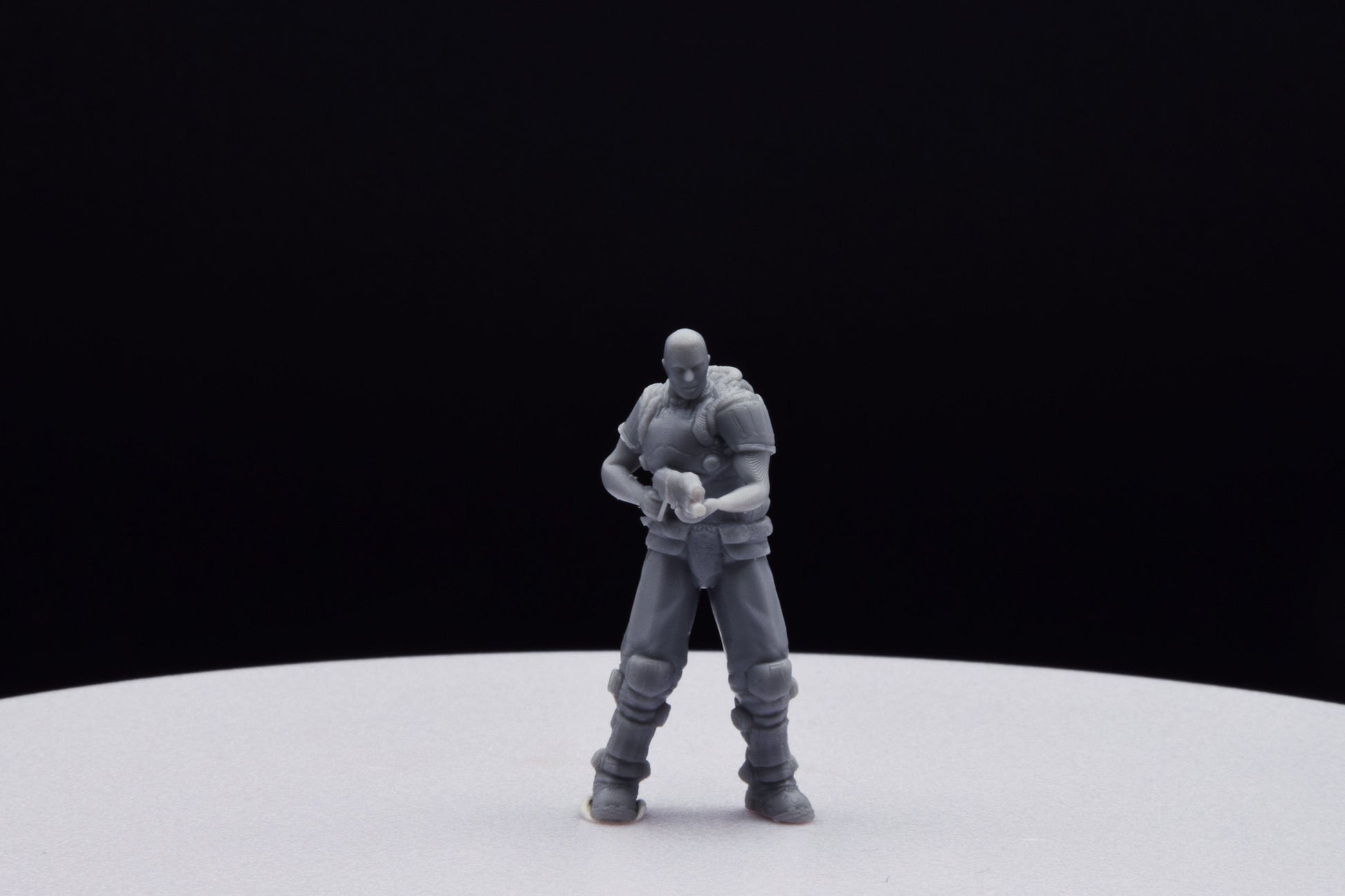 Doom Guy [3] Miniature - Fanmade - TheSTLSmith - 3D Printed with high quality resin for Skirmish/D&D games