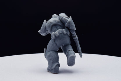 Gears Of War Hunter Ot Miniature - TheSTLSmith - 3D Printed with high quality resin for Skirmish/D&D games