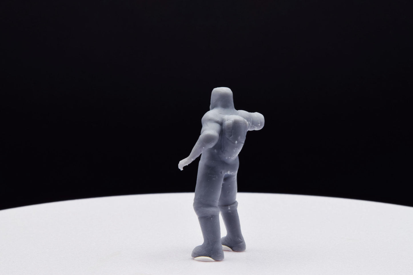 Doom Zombie Hazmat Miniature - Fanmade - TheSTLSmith - 3D Printed with high quality resin for Skirmish/D&D games