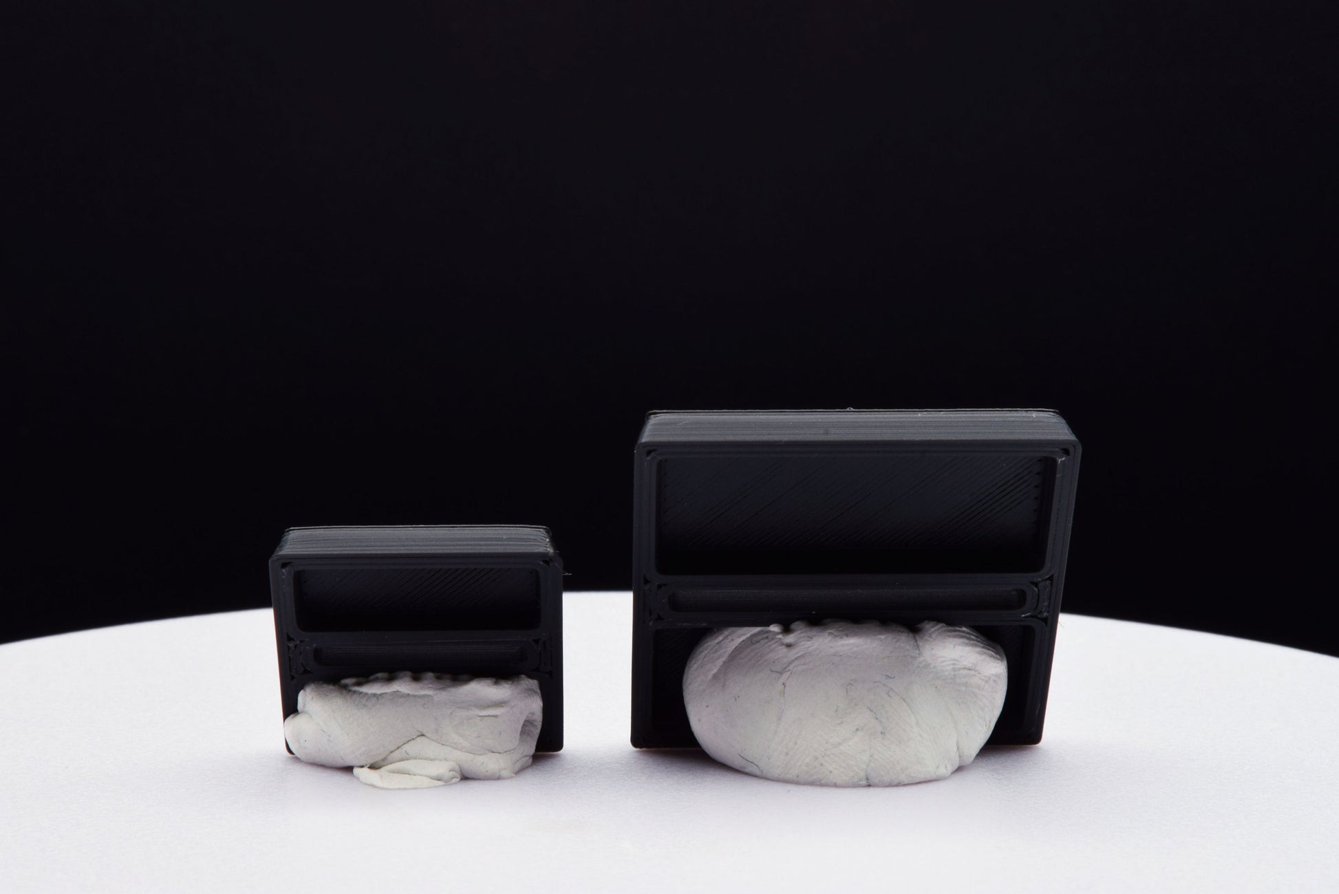 Slotted Square Bases for Miniatures (Parallel) - 20mm 25mm 30mm - 3D Printed with high quality PLA+ for Tabletop Games/Wargames/D&D games