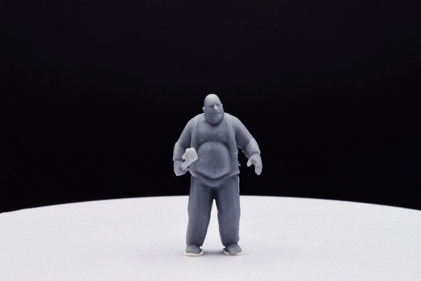 Doom Zombie Fatty Miniature - Fanmade - TheSTLSmith - 3D Printed with high quality resin for Skirmish/D&D games