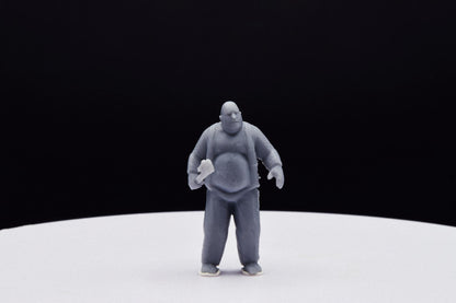 Doom Zombie Fatty Miniature - Fanmade - TheSTLSmith - 3D Printed with high quality resin for Skirmish/D&D games
