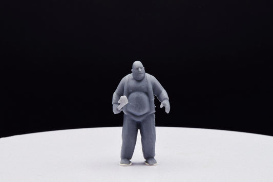 Doom Zombie Fatty Miniature - Fanmade - TheSTLSmith - 3D Printed with high quality resin for Skirmish/D&D games
