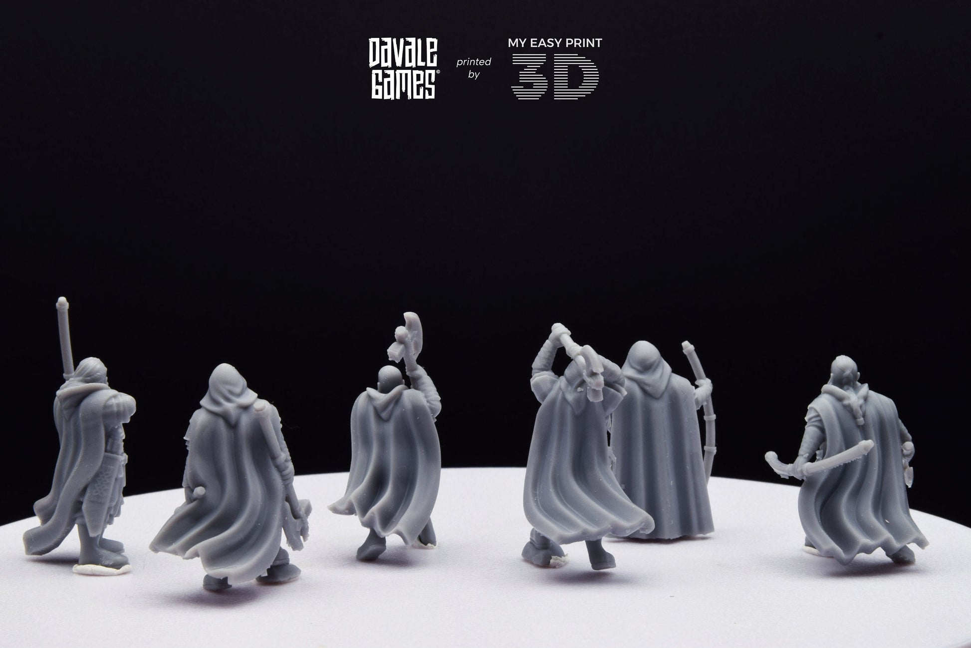 Kalak Dwarf Explorer - Davale Games - 3D Printed with high quality resin for LOTR/D&D games