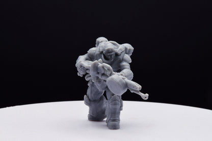 Gears Of War Boomer Flamer Ot Miniature - TheSTLSmith - 3D Printed with high quality resin for Skirmish/D&D games