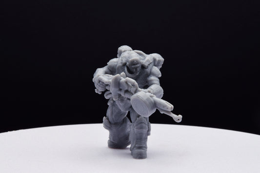 Gears Of War Boomer Flamer Ot Miniature - TheSTLSmith - 3D Printed with high quality resin for Skirmish/D&D games