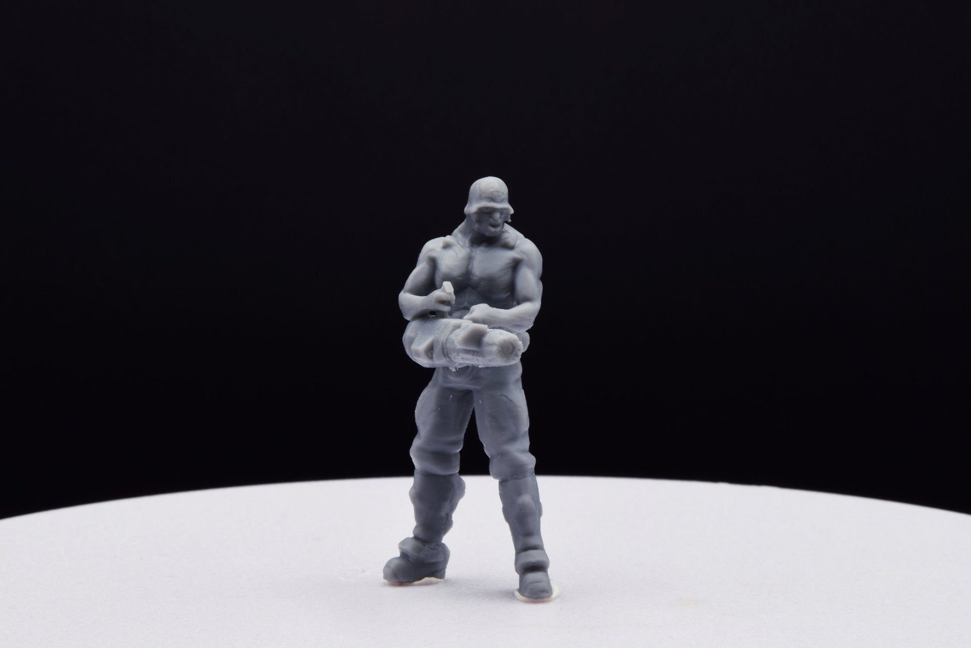 Doom Commando Miniature - Fanmade - TheSTLSmith - 3D Printed with high quality resin for Skirmish/D&D games