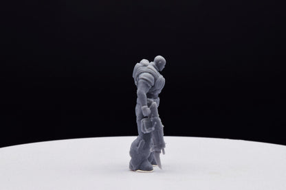 Gears Of War Adam Fenix Soldier Ot Miniature - TheSTLSmith - 3D Printed with high quality resin for Skirmish/D&D games