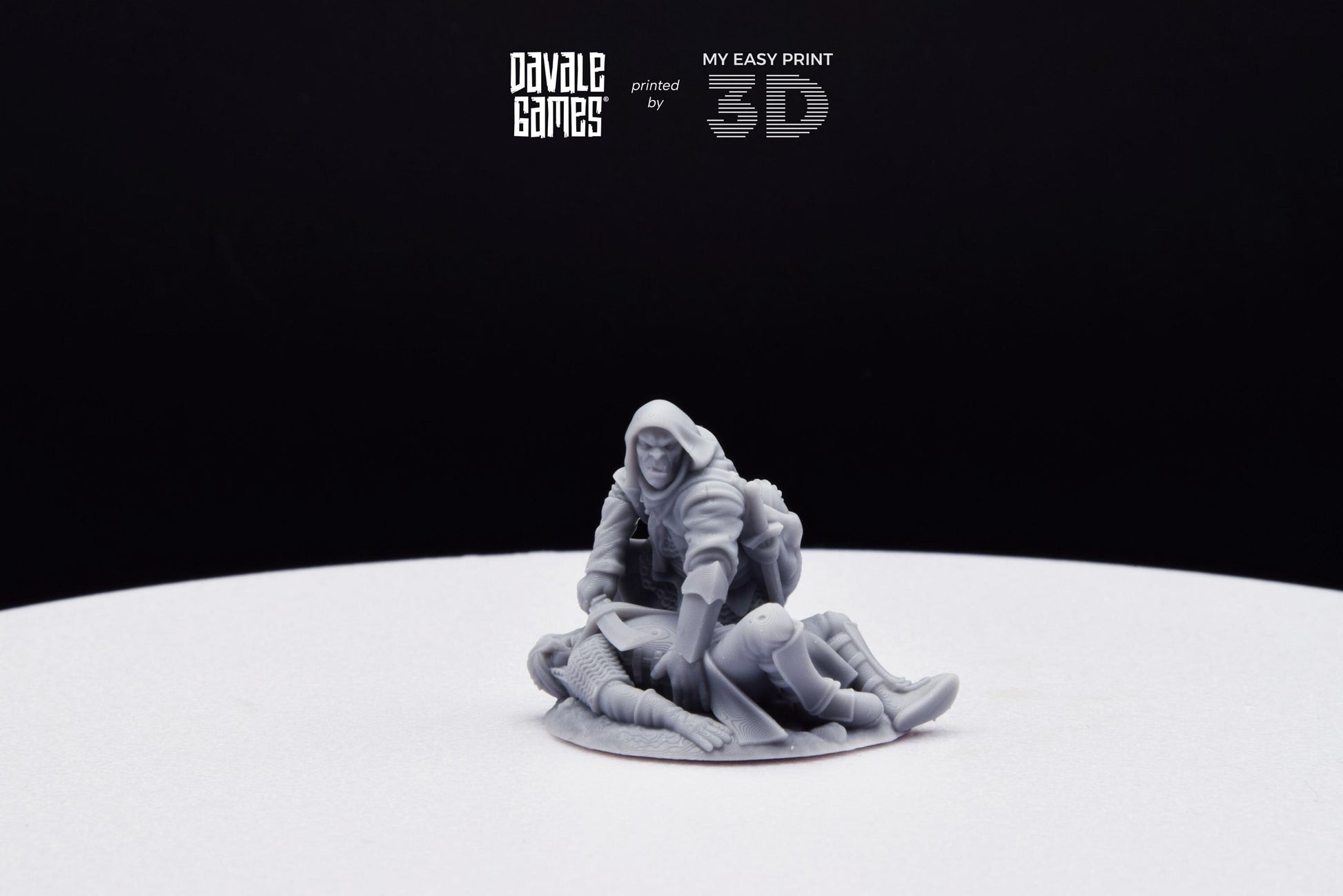 Orc Thief - Davale Games - 3D Printed with high quality resin for LOTR/D&D games