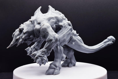 Doom Hell Guardian Miniature - Fanmade - TheSTLSmith - 3D Printed with high quality resin for Skirmish/D&D games