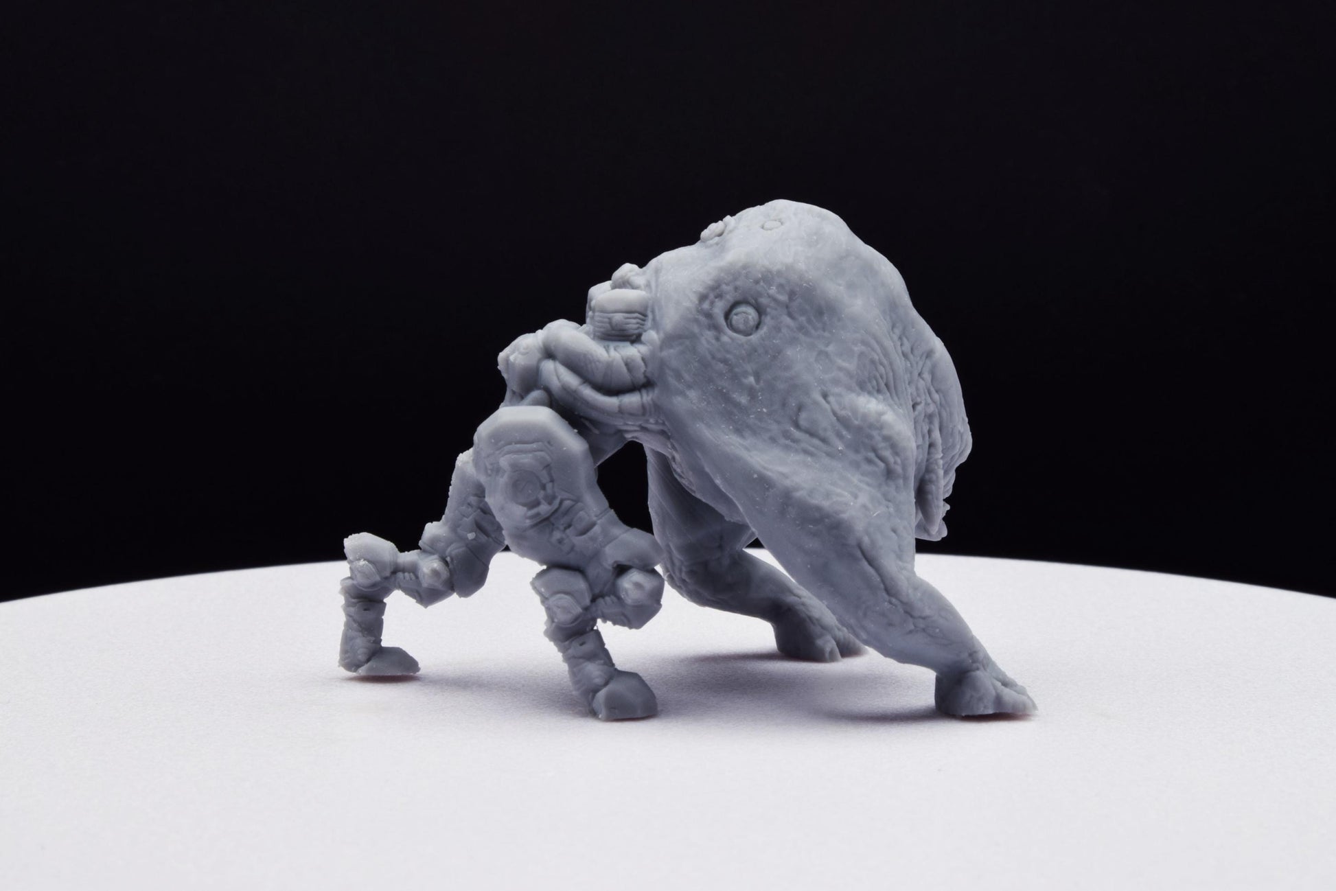 Doom Pinky Miniature - Fanmade - TheSTLSmith - 3D Printed with high quality resin for Skirmish/D&D games