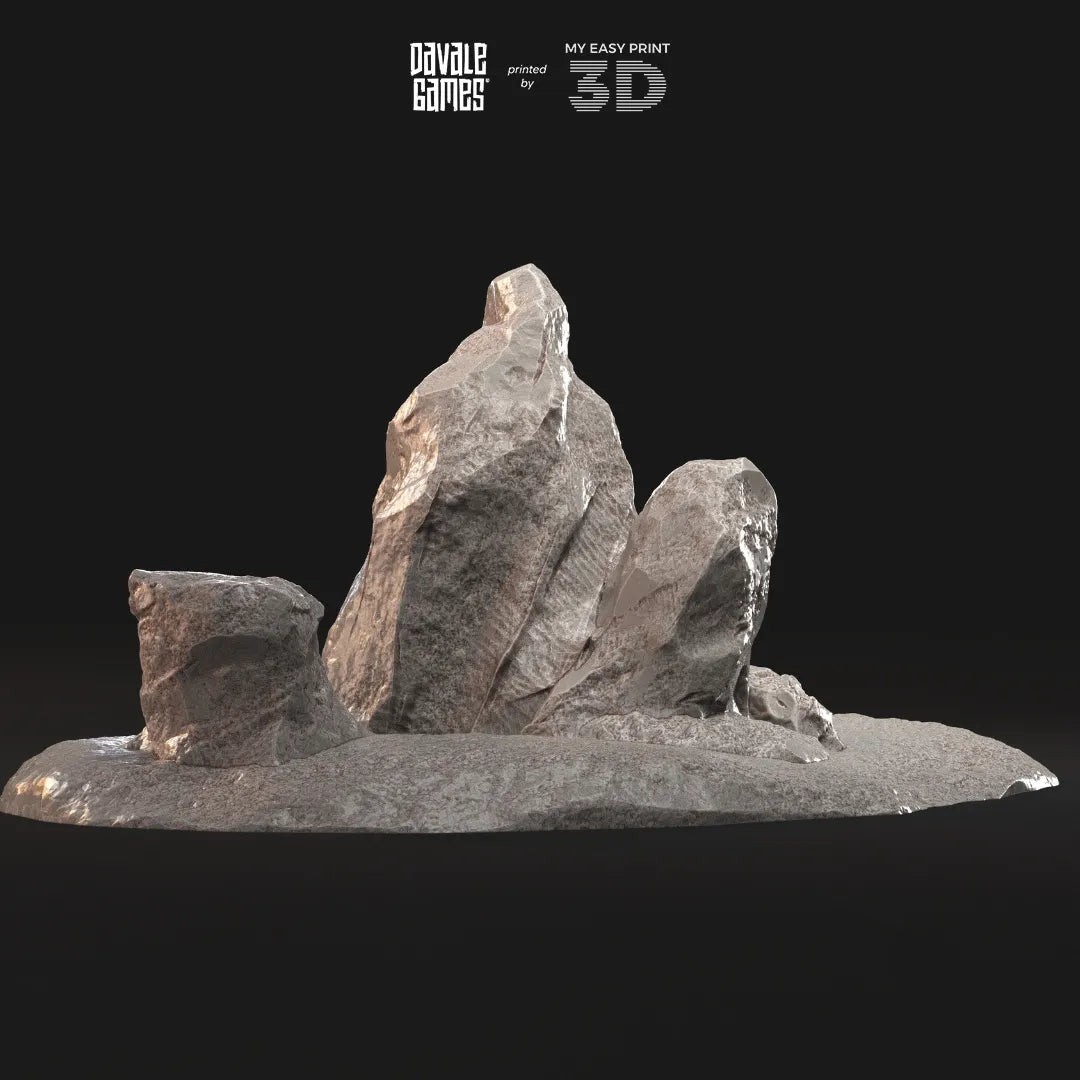 Hills & Nature - Scenery/Terrain - Davale Games - 3D Printed with high quality resin for LOTR/D&D games