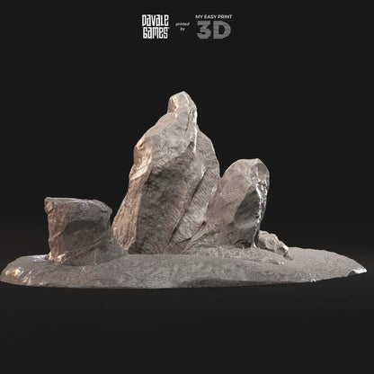 Hills & Nature - Scenery/Terrain - Davale Games - 3D Printed with high quality resin for LOTR/D&D games