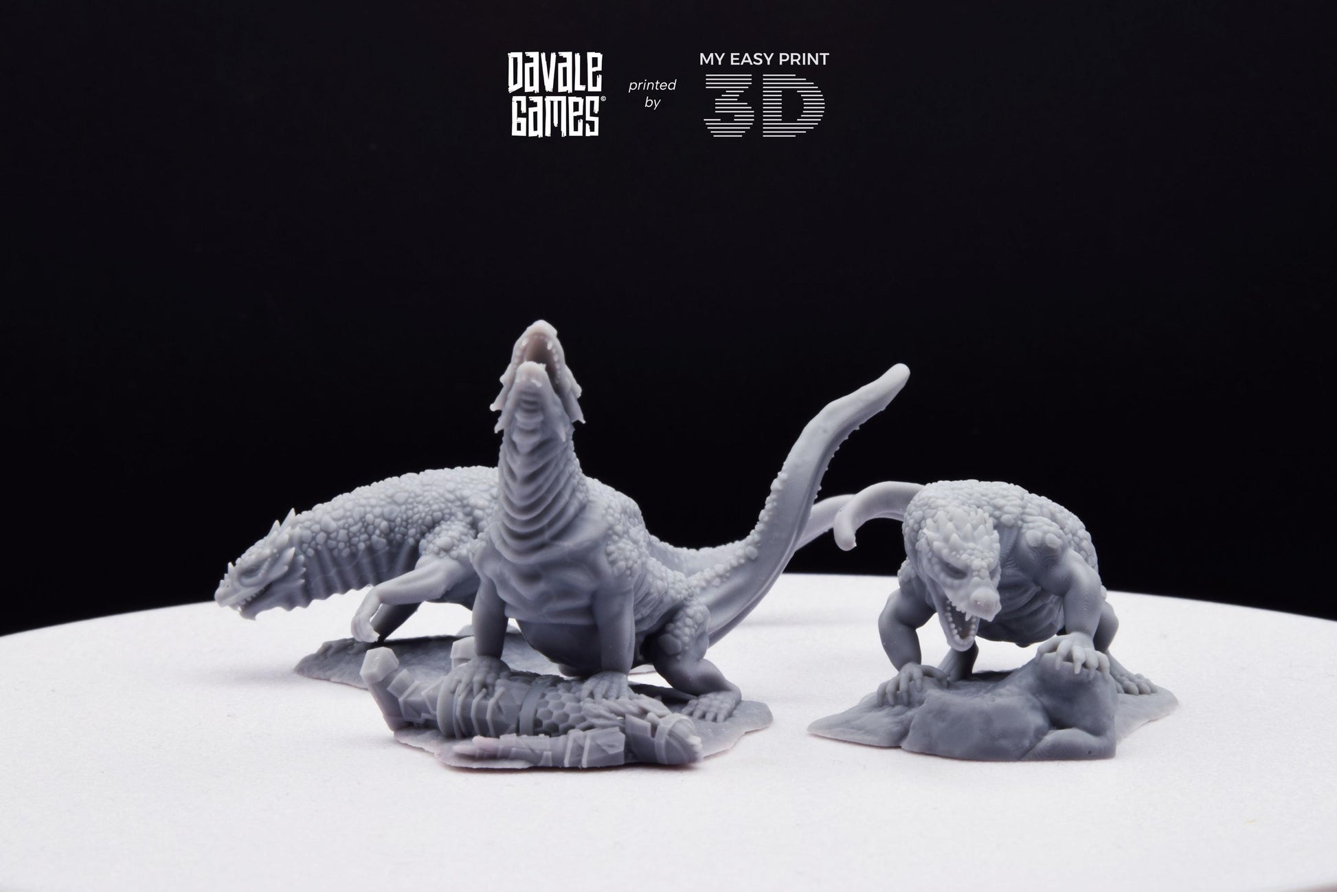 Dragon Army Drake - Davale Games - 3D Printed with high quality resin for LOTR/D&D games