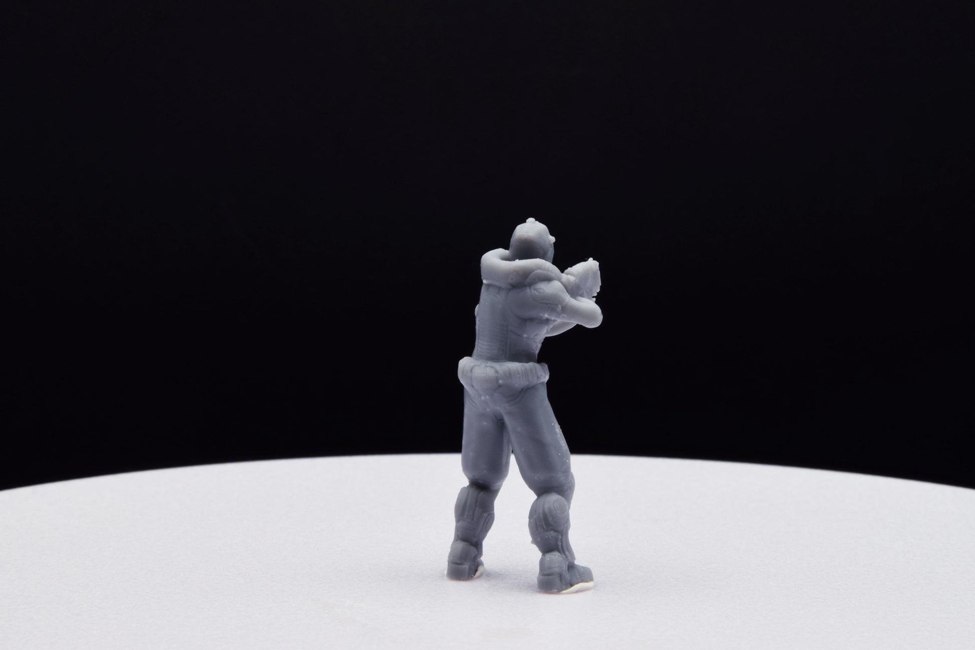 Doom UAC Marine 02 Miniature - Fanmade - TheSTLSmith - 3D Printed with high quality resin for Skirmish/D&D games