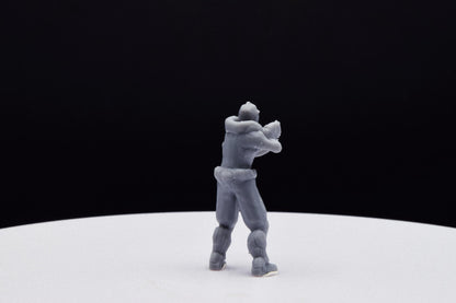 Doom UAC Marine 02 Miniature - Fanmade - TheSTLSmith - 3D Printed with high quality resin for Skirmish/D&D games