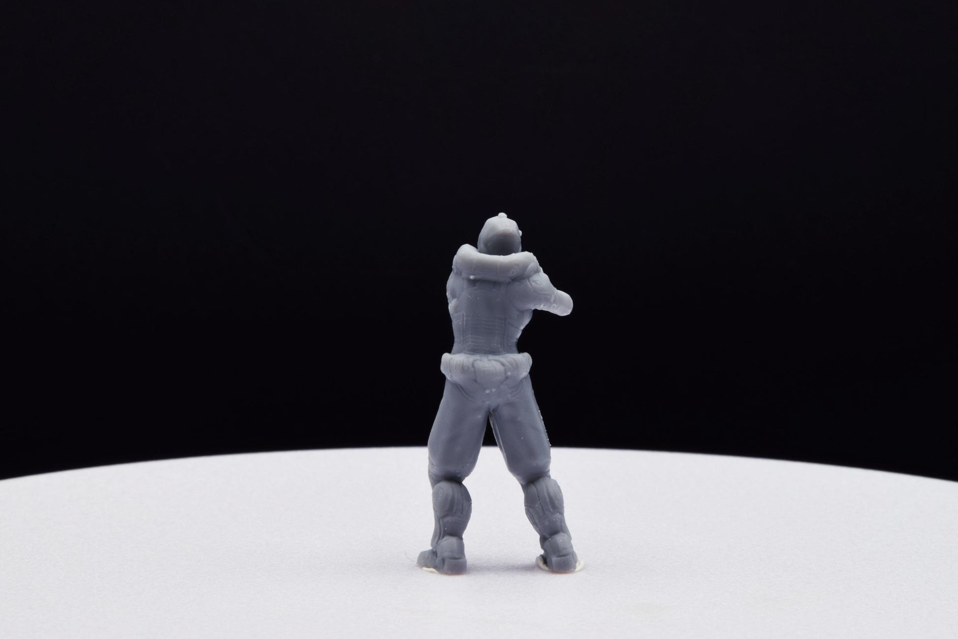Doom UAC Marine 02 Miniature - Fanmade - TheSTLSmith - 3D Printed with high quality resin for Skirmish/D&D games