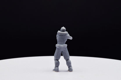 Doom UAC Marine 02 Miniature - Fanmade - TheSTLSmith - 3D Printed with high quality resin for Skirmish/D&D games