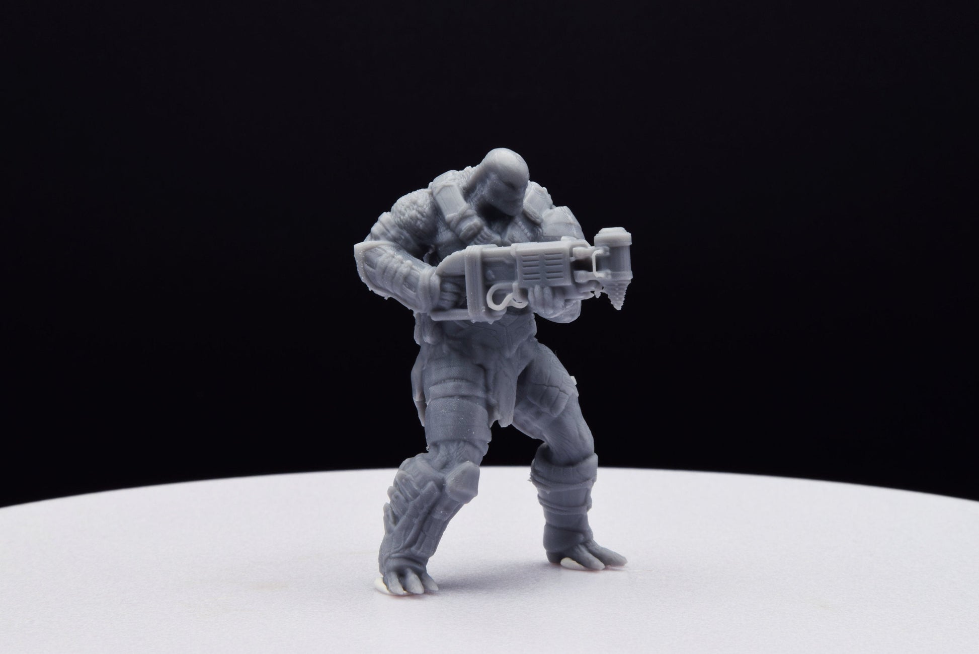 Gears Of War Swarm Scion Dropshot [4] Miniature - TheSTLSmith - 3D Printed with high quality resin for Skirmish/D&D games
