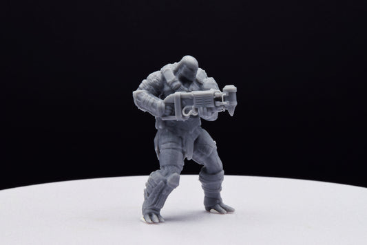 Gears Of War Swarm Scion Dropshot [4] Miniature - TheSTLSmith - 3D Printed with high quality resin for Skirmish/D&D games