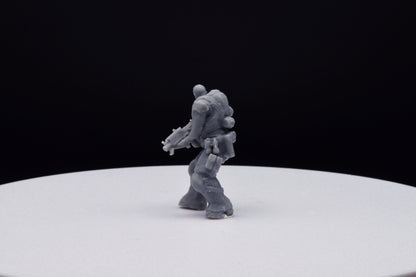 Gears Of War Garron Paduk Ot Miniature - TheSTLSmith - 3D Printed with high quality resin for Skirmish/D&D games
