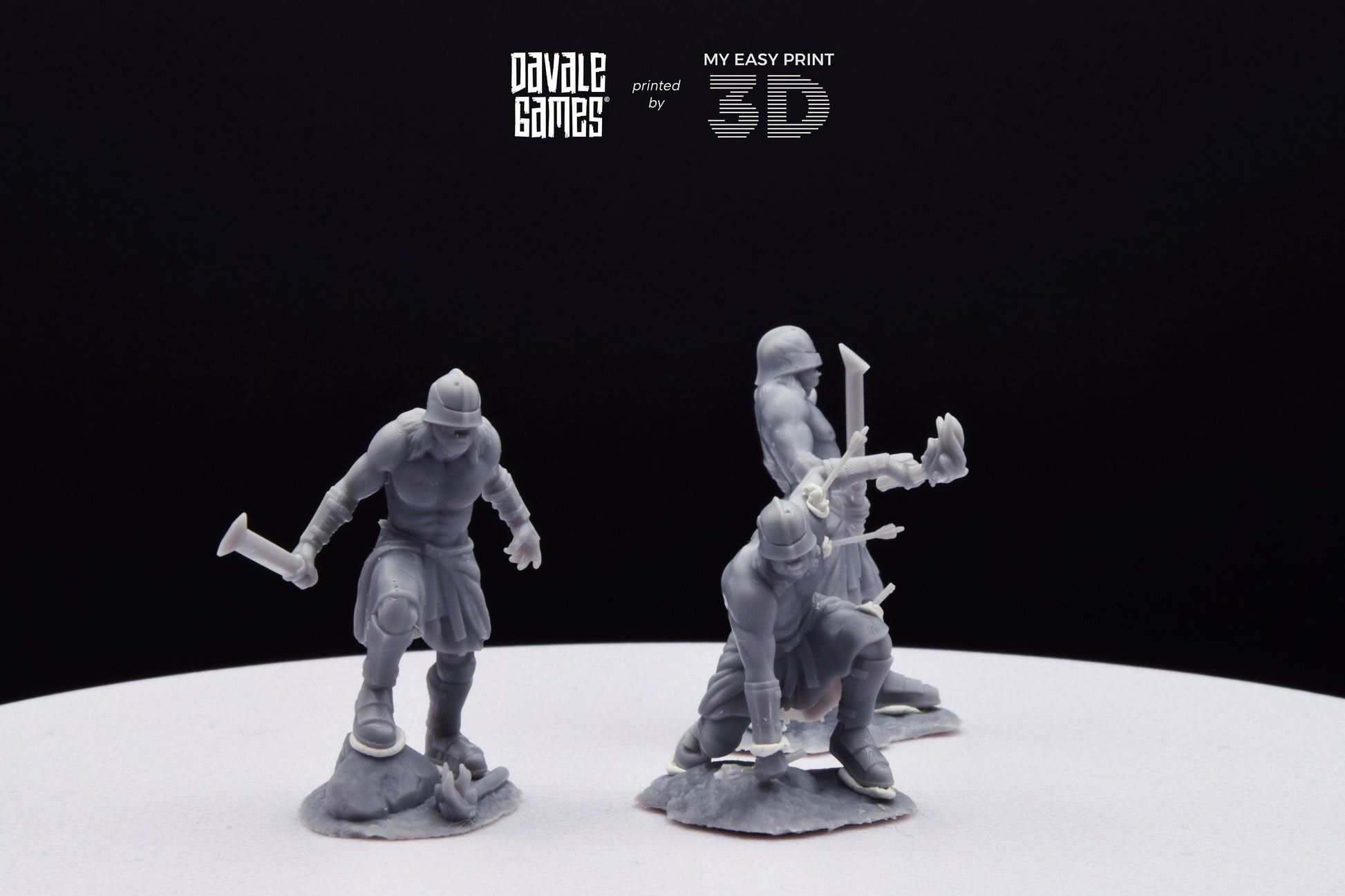 Blood-Handed Berseker Extra Poses - Davale Games - 3D Printed with high quality resin for LOTR/D&D games
