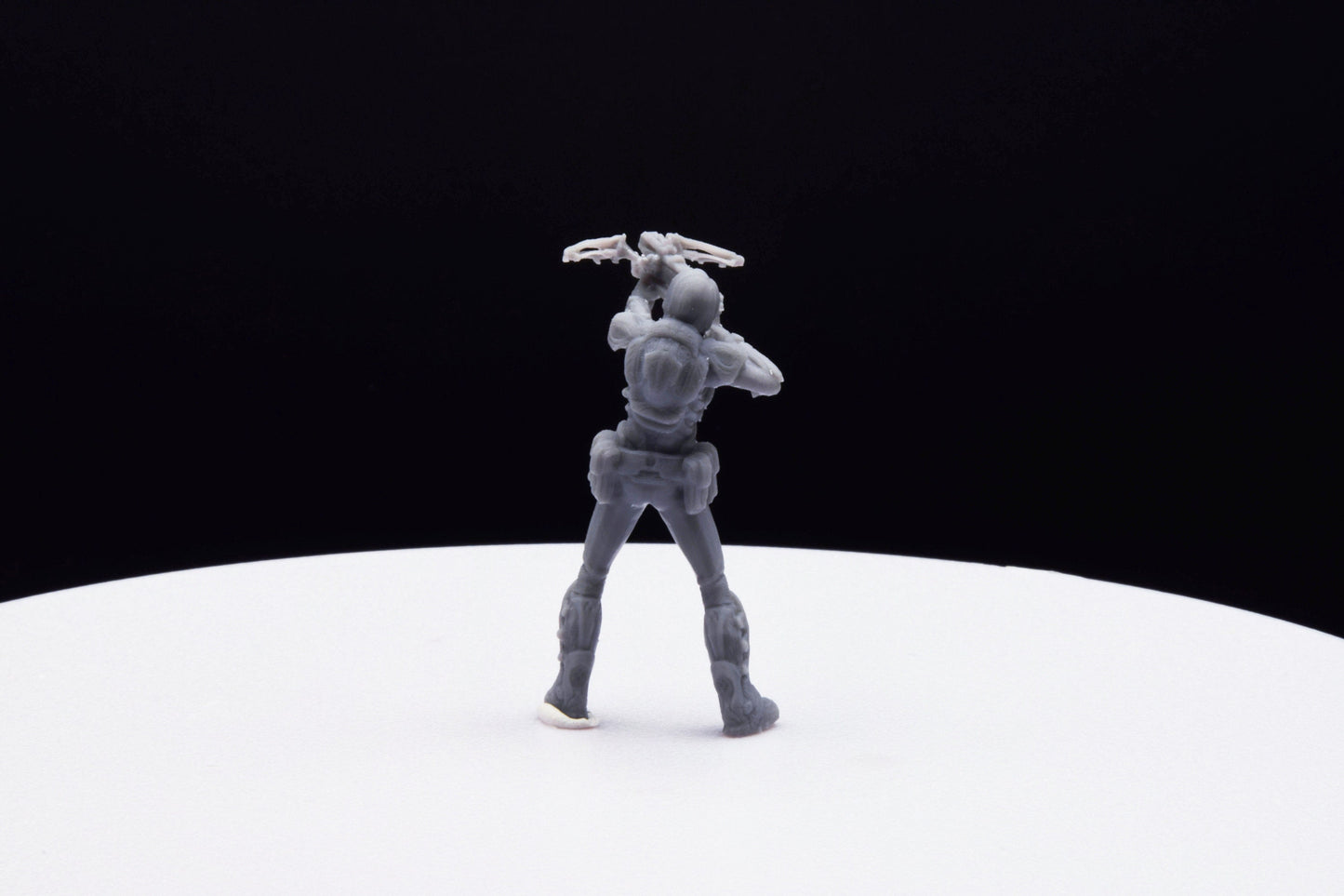 Gears Of War Samantha Byrne - TheSTLSmith - 3D Printed with high quality resin for Skirmish/D&D games