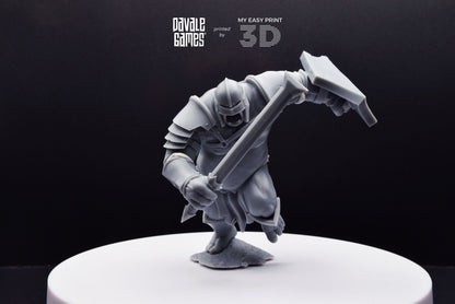 Blood-Handed Troll - Davale Games - 3D Printed with high quality resin for LOTR/D&D games