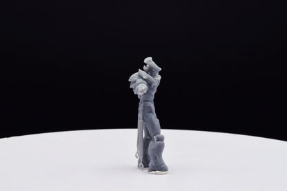 Gears Of War Queen Myrrah Armoured Ot Miniature - TheSTLSmith - 3D Printed with high quality resin for Skirmish/D&D games