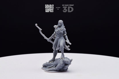 Täel - Davale Games - 3D Printed with high quality resin for LOTR/D&D games
