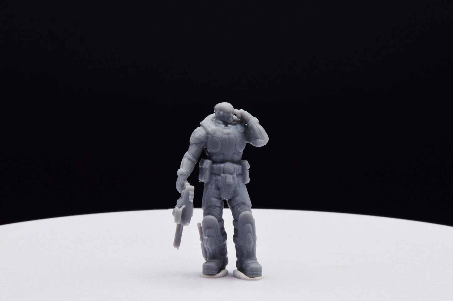 Gears Of War Marcus Fenix Winter Ot Miniature - TheSTLSmith - 3D Printed with high quality resin for Skirmish/D&D games