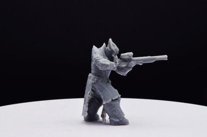 Gears Of War Theron Palace Guard Ot Miniature - TheSTLSmith - 3D Printed with high quality resin for Skirmish/D&D games