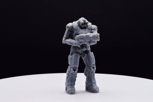 Gears Of War DeeBee DR1 Miniature - TheSTLSmith - 3D Printed with high quality resin for Skirmish/D&D games