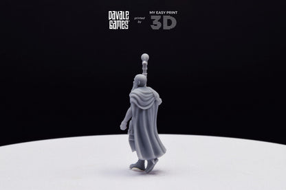 North Mage - Davale Games - 3D Printed with high quality resin for LOTR/D&D games