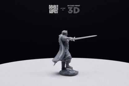 Last king from the North - Davale Games - 3D Printed with high quality resin for LOTR/D&D games