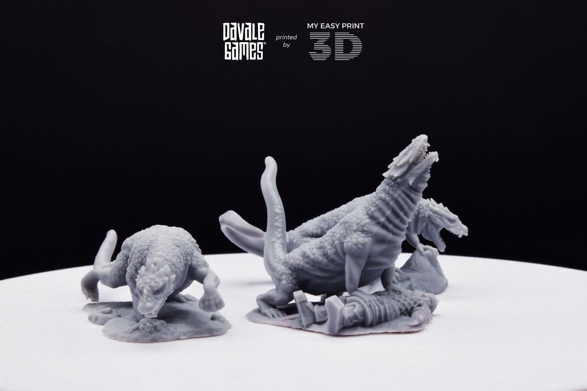 Dragon Army Drake - Davale Games - 3D Printed with high quality resin for LOTR/D&D games