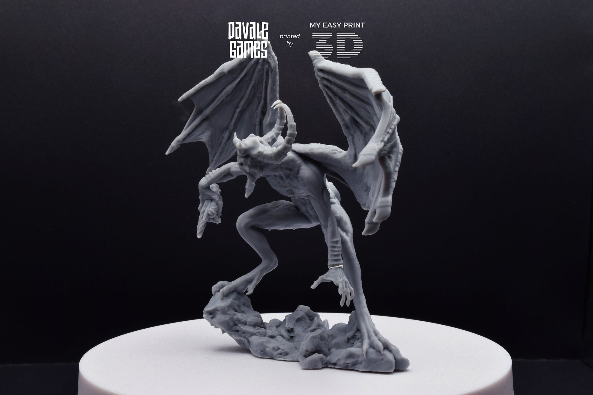 Golab The Nightmare - Davale Games - 3D Printed with high quality resin for LOTR/D&D games