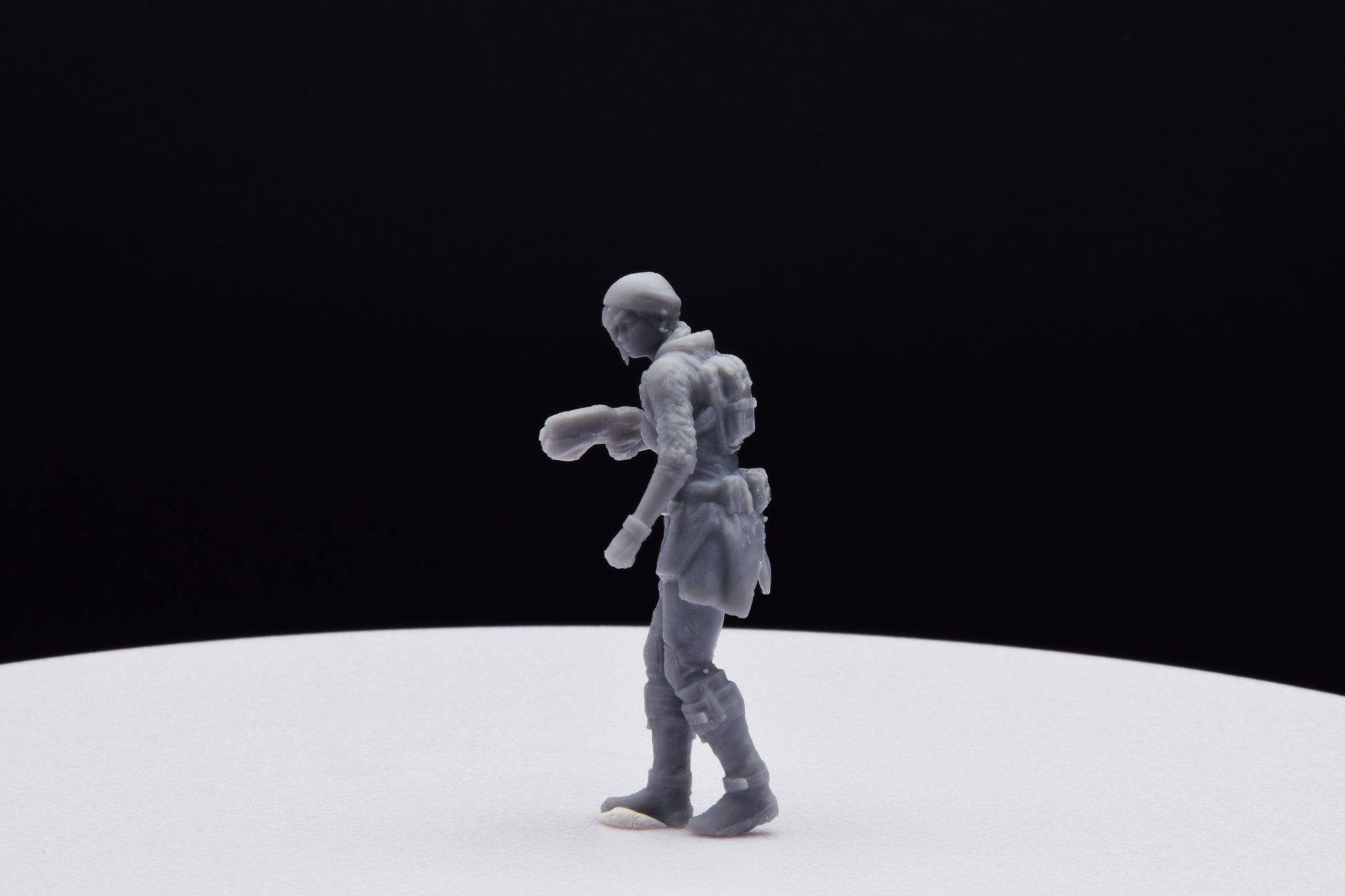 Gears Of War Kait Diaz Outsider Miniature - TheSTLSmith - 3D Printed with high quality resin for Skirmish/D&D games