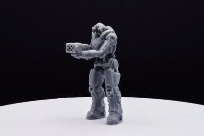 Gears Of War DeeBee DR1 Miniature - TheSTLSmith - 3D Printed with high quality resin for Skirmish/D&D games