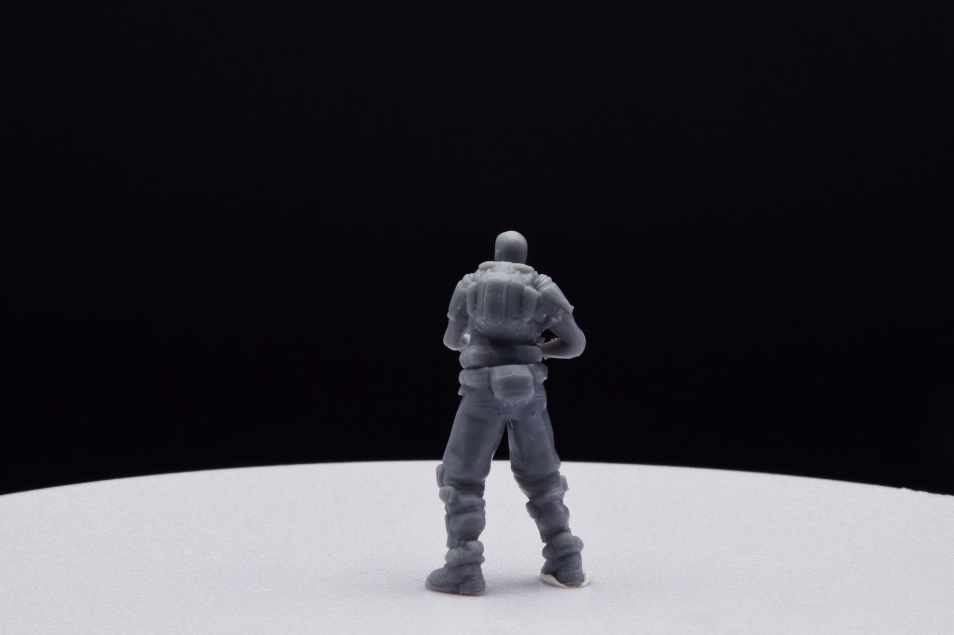 Doom Guy [3] Miniature - Fanmade - TheSTLSmith - 3D Printed with high quality resin for Skirmish/D&D games