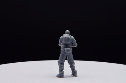 Doom Guy [3] Miniature - Fanmade - TheSTLSmith - 3D Printed with high quality resin for Skirmish/D&D games