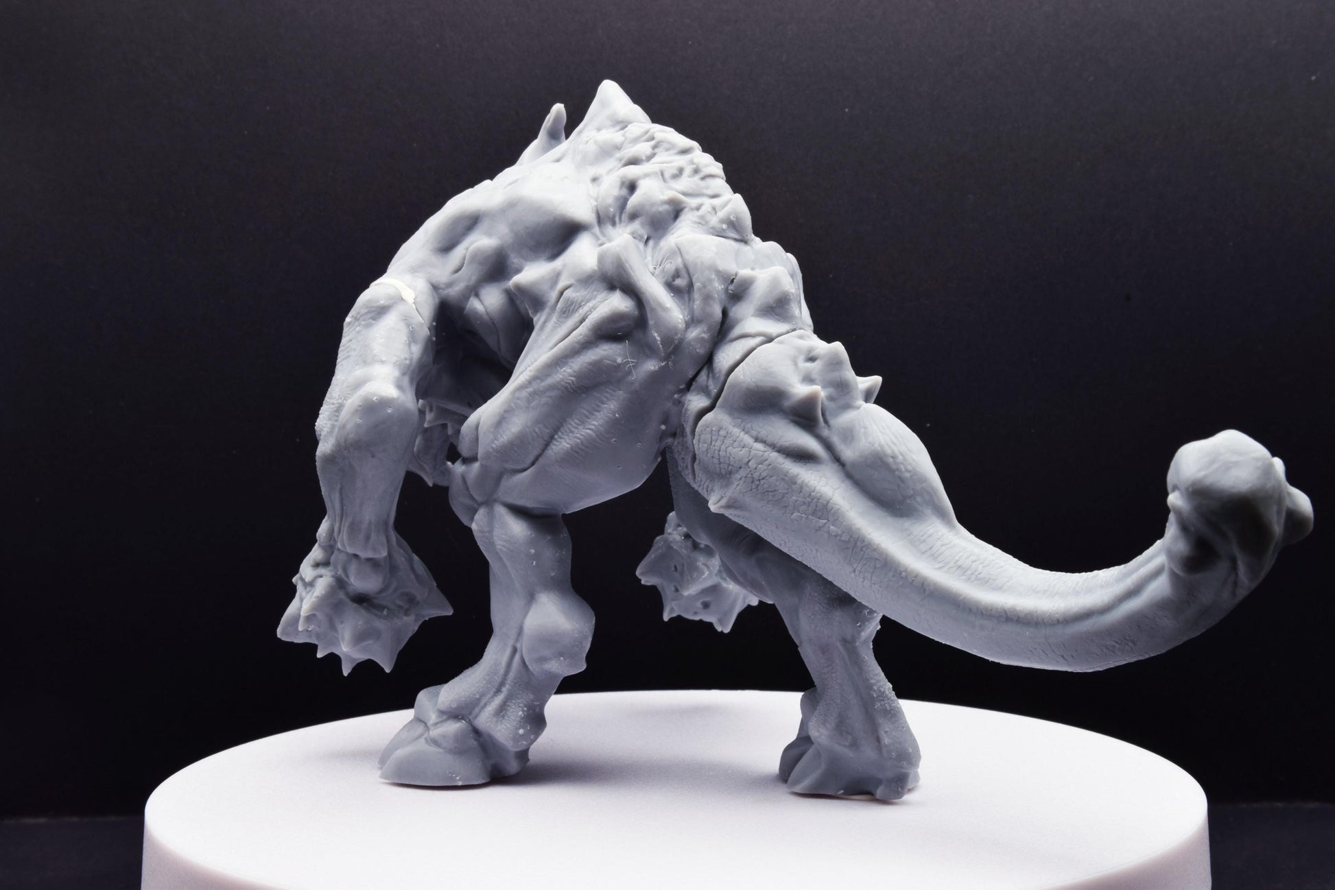 Doom Hell Guardian Miniature - Fanmade - TheSTLSmith - 3D Printed with high quality resin for Skirmish/D&D games
